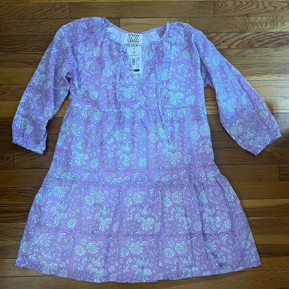 Tuckernuck Exclusive Violet and Indigo Nila Dali Dress